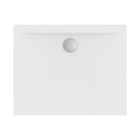 Piatto Doccia 100x70 Rettangolare In Ceramica Bianco Lucido