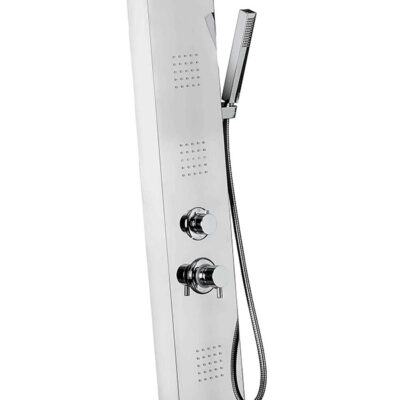 Colonna Doccia Con Miscelatore Nera - Leroy Merlin