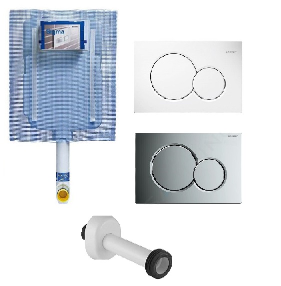 Geberit 240.512.00.1 Placca Di Protezione, Grigio