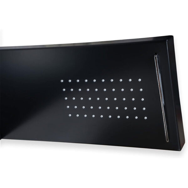 metaform-colonna-doccia-multifunzione-idromassaggio-manhattan-black-160-cm-dettaglio-soffione