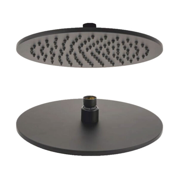 metaform-set-kit-restyling-doccia-seven-black-con-soffione-tondo-25-cm-nero-opaco-vista-dall'alto