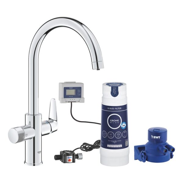 grohe-miscelatore-lavello-multifunzione-blue-pure-baucurve-con-sistema-di-filtrazione-acqua-a-5-fasi-taglia-s-30581000