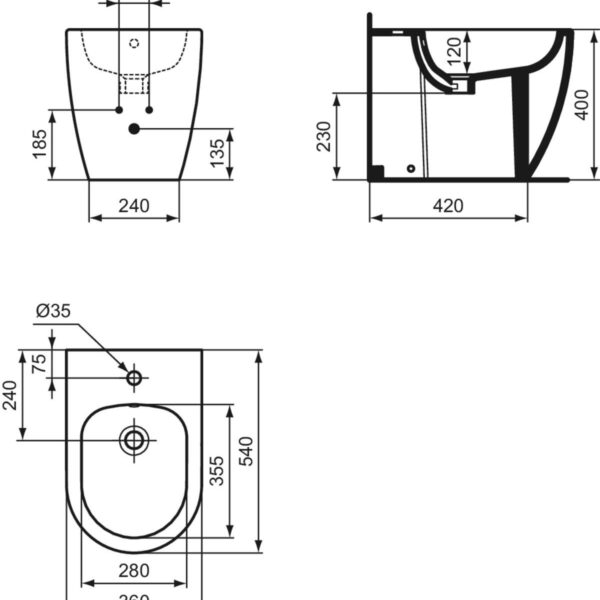 ideal-standard-bidet-filoparete-bianco-lucido-t569501-dimensioni-scheda-tecnica