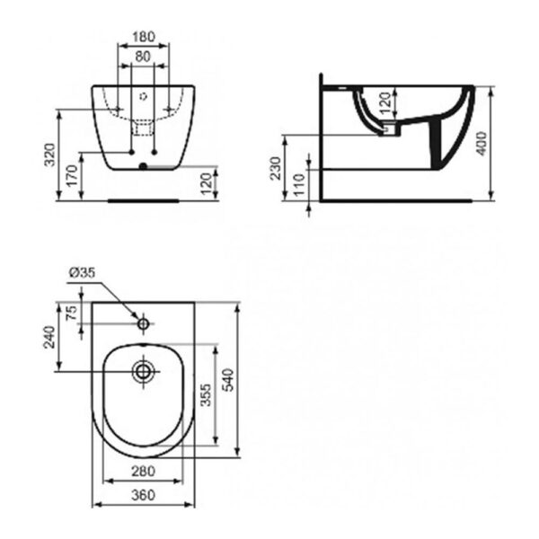 ideal-standard-ellisse-bidet-sospeso-monoforo-bianco-lucido-t569301-scheda-tecnica-dimensioni