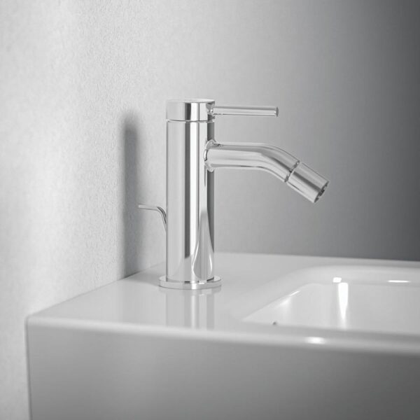 ideal-standard-miscelatore-monocomando-bidet-ceraline-nuovo-bd765aa-cromo-con-sistema-di-scarico-vista-laterale-lato-sinistro-installazione-arredo-bagno
