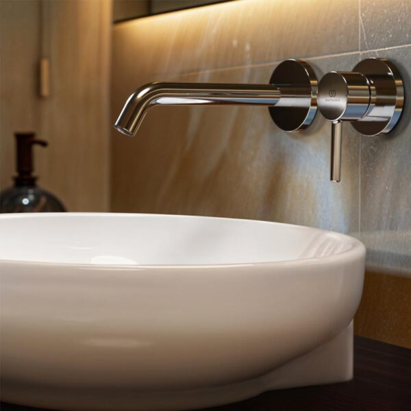 ideal-standard-miscelatore-monocomando-lavabo-a-parete-ceraline-bd764aa-finitura-cromo-vista-laterale-arredo-bagno