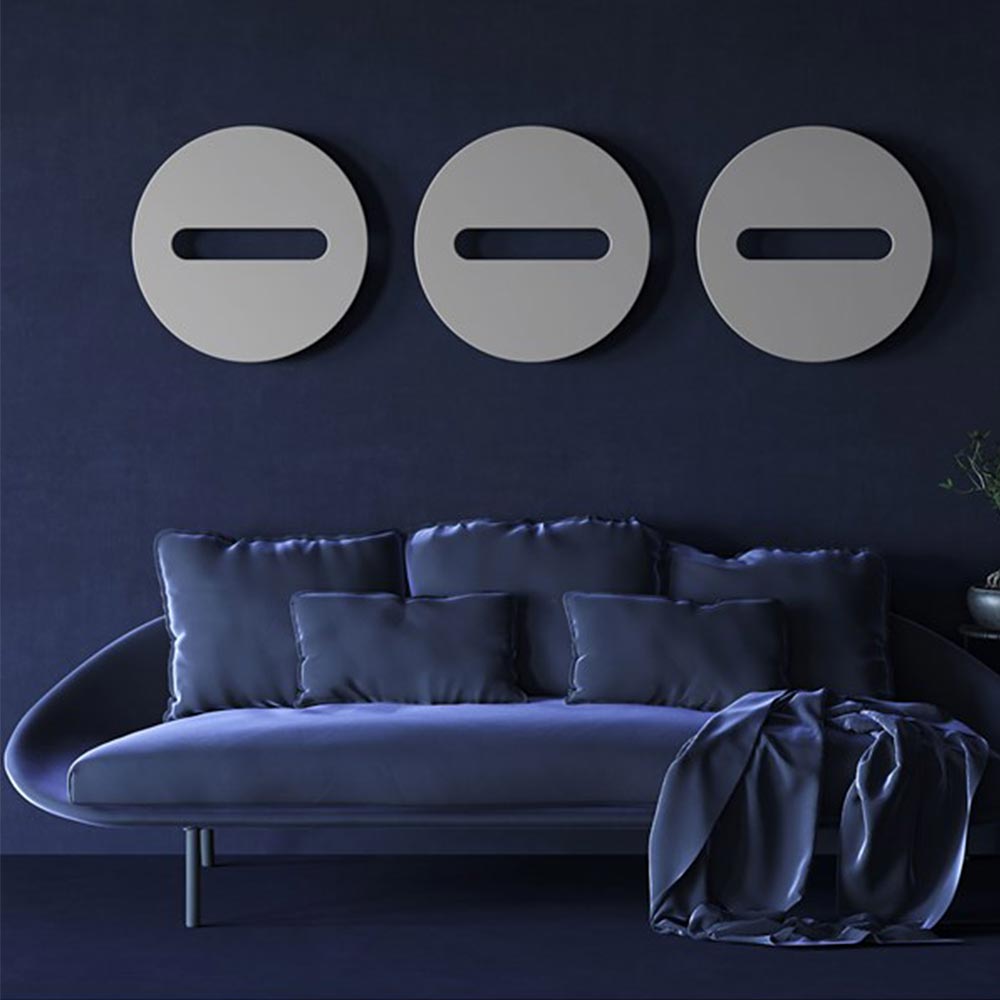 cordivari-design-termoarredo-radiatore-extraslim-sfere-trittico-diametro-ø-496-mm-standard-installazione-camera-da-letto-zona-notte-colore-t12-grigio-chiaro-opaco