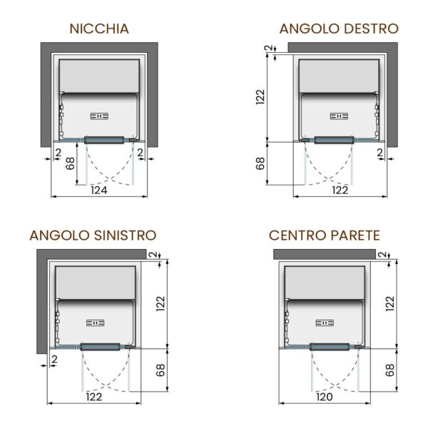 novellini-celsius-hammam-bagno-turco-120x120-modalità-d'installazione