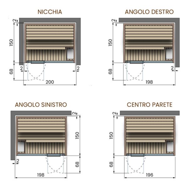 novellini-celsius-sauna-finlandese-200x150-modalità-d'installazione