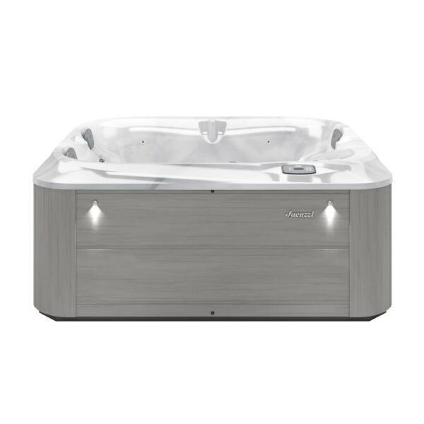 jacuzzi-minipiscina-spa-j-215-2-3-posti-21-getti-con-seduta-lounge,-led-multicolore-e-copertura-termica,-nuovo-design-colore-horizon-grey-vista-frontale