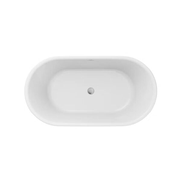 jacuzzi-vasca-freestanding-centro-stanza-chic-150x80-con-colonna-di-scarico-e-telaio-colore-bianco-lucido-vista-dall'alto