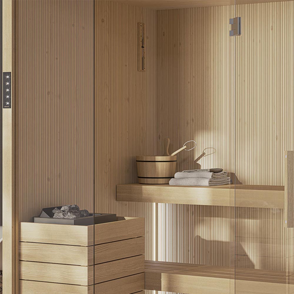 novellini-fun-sauna-finlandese-155x100-in-legno-nordic-fir-con-accessori novellini-fun-sauna-finlandese-155x100-in-legno-nordic-fir-con-accessori