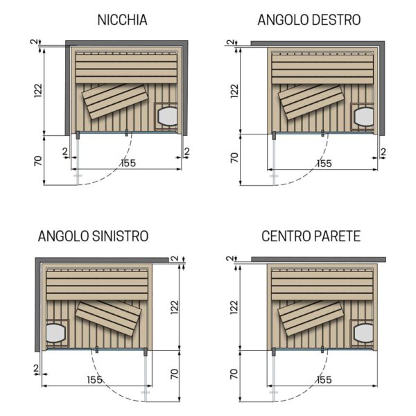 novellini-fun-sauna-finlandese-155x122-modalità-d'installazione