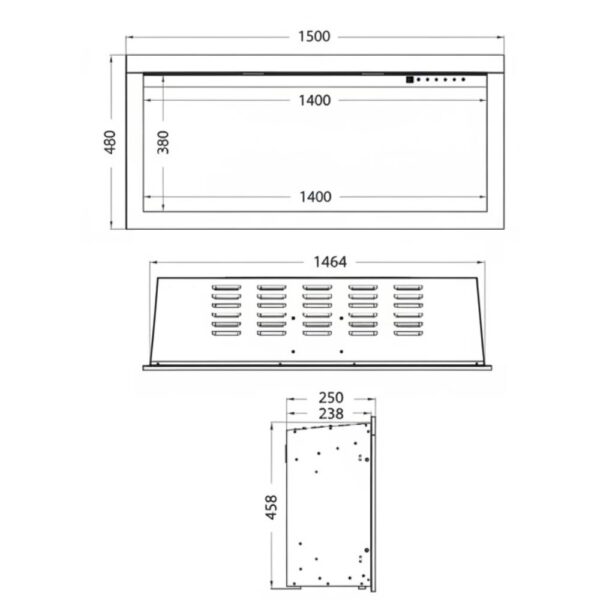 klover-camino-elettrico-ad-incasso-klover-e-motion-150-frontale-wi-fi-integrato-dimensioni