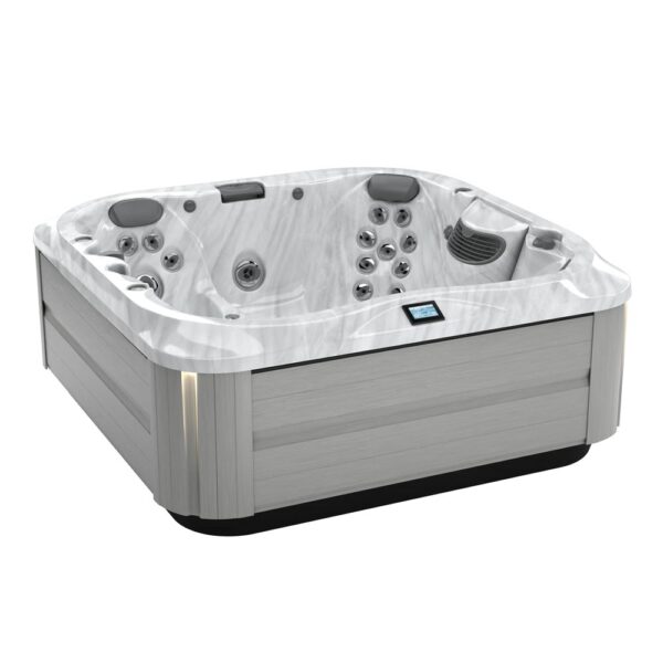 jacuzzi-minipiscina-idromassaggio-spa-j-335-6-posti-con-lounge,-42-getti-pannelli-brushed-grey