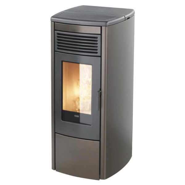 klover-stufa-a-pellet-ventilata-aura-100s-kw-10,3-wifi-integrato-classe-a+-vari-colore-bronze